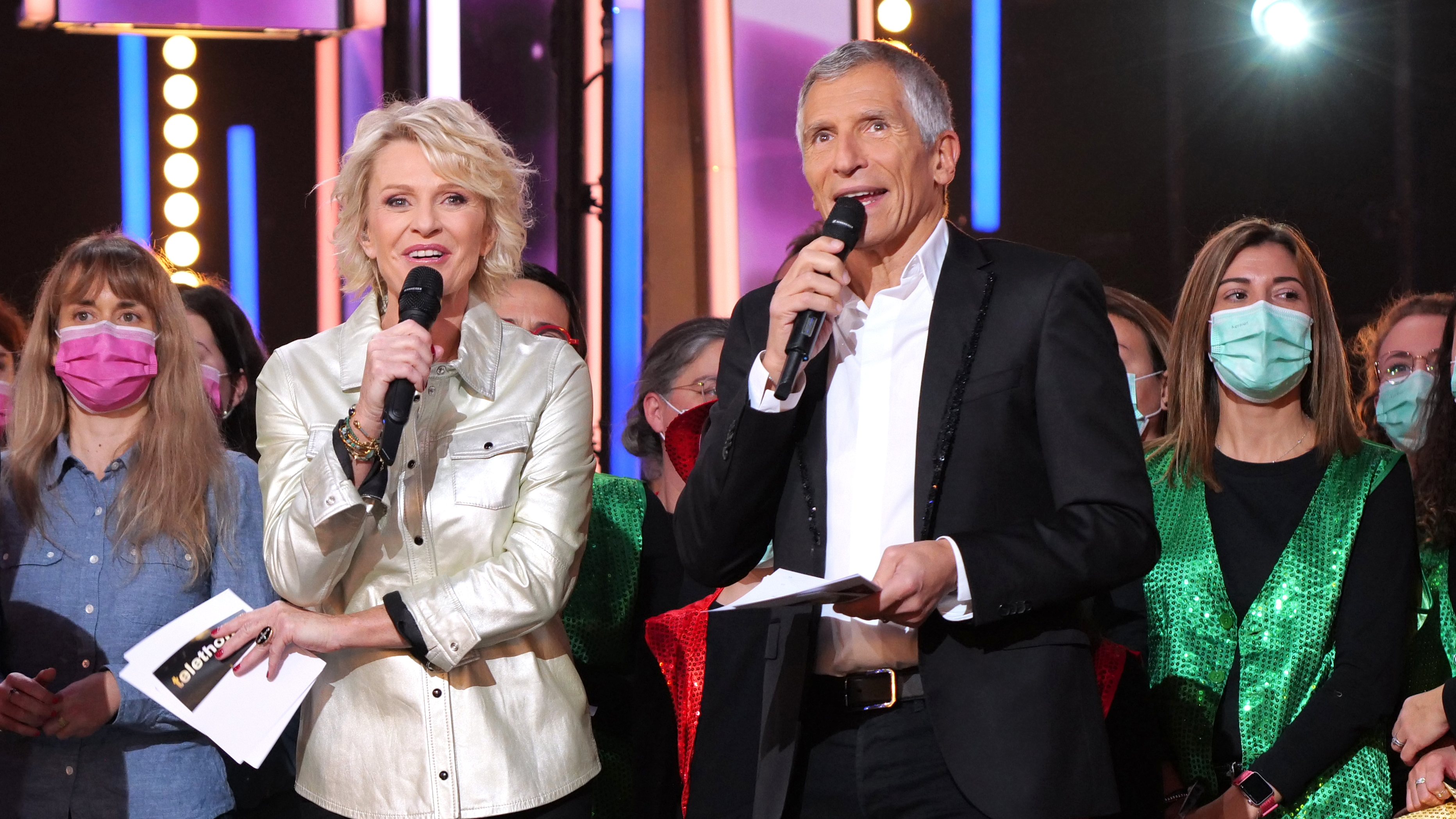 Sophie Davant et Nagui