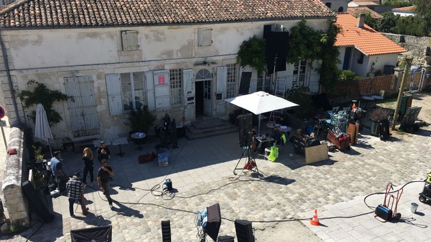 tournage à Sarlat