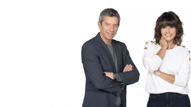 Michel Cymes Faustine Bollaert