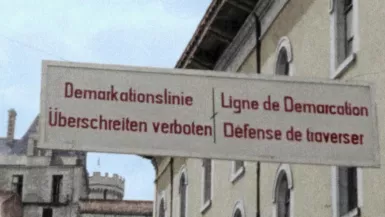 La ligne de démarcation, une France coupée en deux