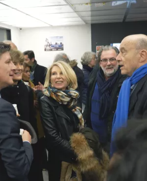 Nicolas Florian et Alain Juppé 