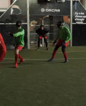 Foot les yeux fermés