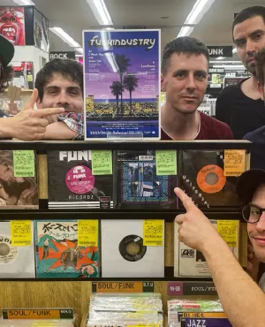 Le groupe Funkindustry © Libelo Productions Le groupe Funkindustry © Libelo Productions