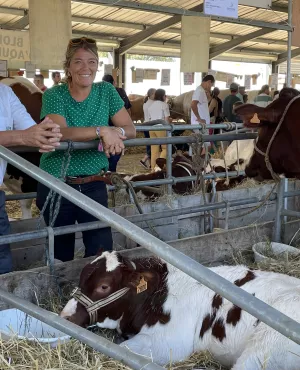 Julie Hattu à la Foire de Béré 