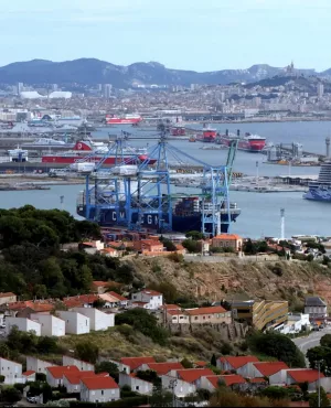 Le port de Marseille de nos jours © Thierry Aguila Callejon Port de Marseille
