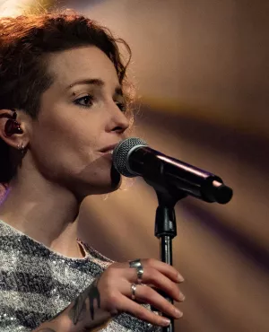 Marion Roch dans le Grand #studio3 à Echo System - ©Pascal Froment Marion Roch dans le Grand #studio3 à Echo System