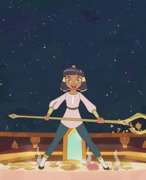 Cléopatre dans l'espace