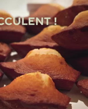 La madeleine : gâteau en forme de coquille St Jacques, goûter d'enfance au beurre fondant : succulent ! 