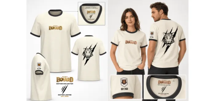 T-shirt collector Fort Boyard