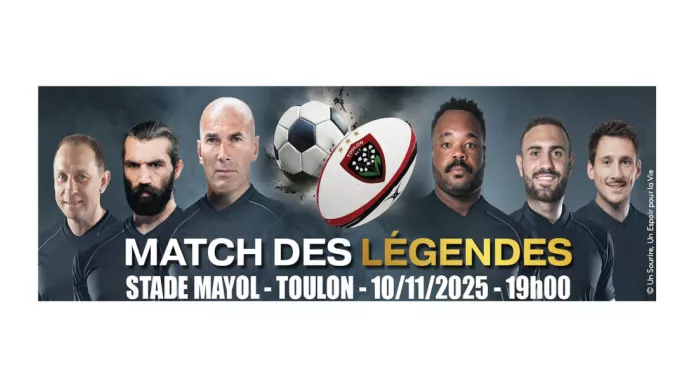 Affiche du Match des Légendes Toulon