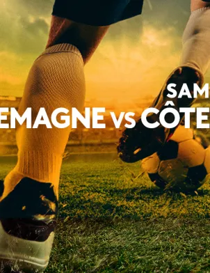 Visuel match Allemagne vs Côte d'Ivoire