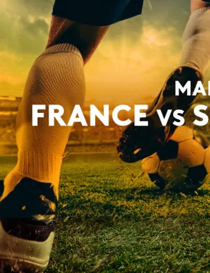 Visuel match FRANCE vs SENEGAL
