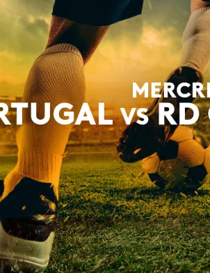 Visuel match Portugal vs RD Congo