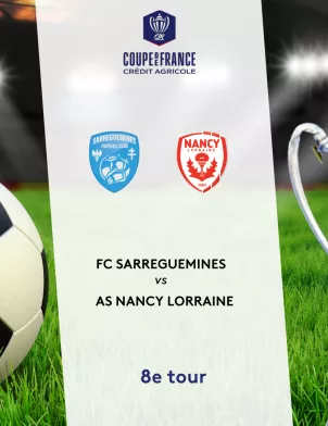 Stade de football avec ballon et coupe de France