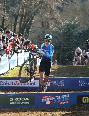 Aubin SPARFEL - Championnat de France Cyclo-cross Pontchâteau ESPOIRS HOMMES