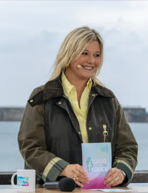 Flavie en France aux Sables d'Olonne