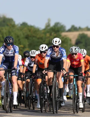 Peloton JF5- Championnat de France de cyclisme