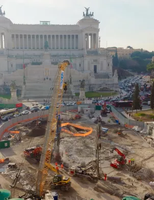Rome, sous les pavés, l'Histoire