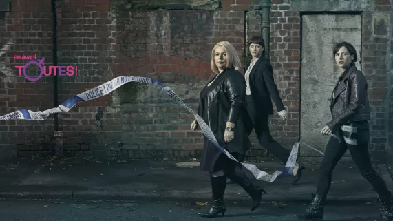 Joanna Scanlan, Alexandra Roach et Elaine Cassidy, héroïnes de No Offence