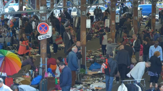 Marché de la récup