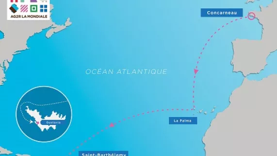 TRANSAT AG2R, LA MONDIALE 2018 Parcours