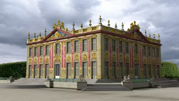 3D perspective Musee Promenade de Marly le Roi  Louveciennes Hubert Naudeix pour Aristeas