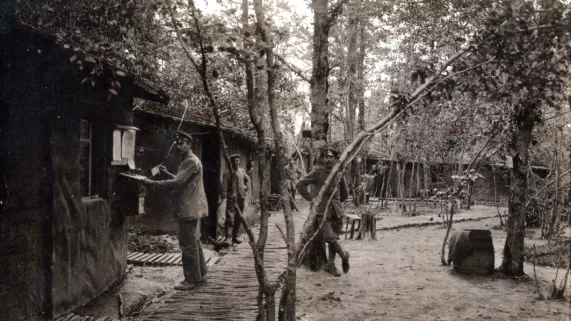 Des baraquements Des baraquements