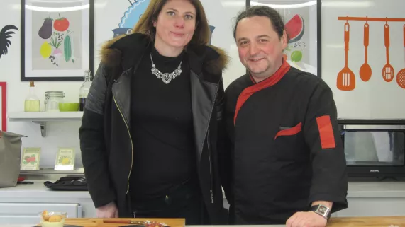 Romain Deplaine et Jessica Schweitzer, ça roule en cuisine !