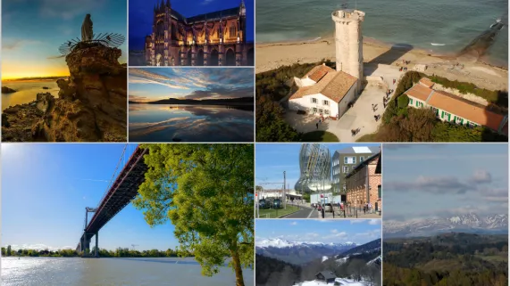 Photos paysages Aquitaine Limousin et Poitou-Charentes