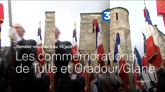 Visuel Bande Annonce Commémorations Tulle et Oradour