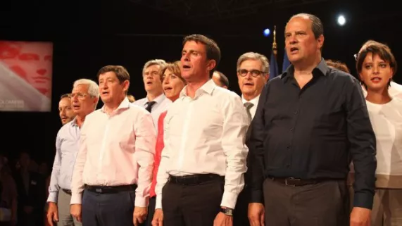 © MaxPPP Rassemblement de la majorité PS à Colomiers aôut 2016