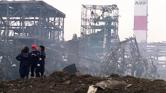 Usine AZF - septembre 2001 - Toulouse