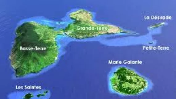 carte de la guadeloupe @guadeloupe-guide.net