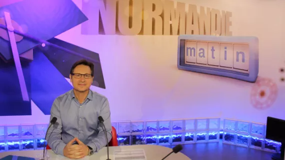 Laurent Quembre présente Normandie Matin