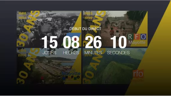 Mayotte 1ère fête ses 30 ans de Télé