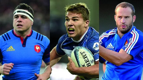 Guilhem Guirado Antoine Dupont Frédéric Michalak