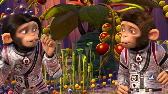 LES CHIMPANZES DE L'ESPACE