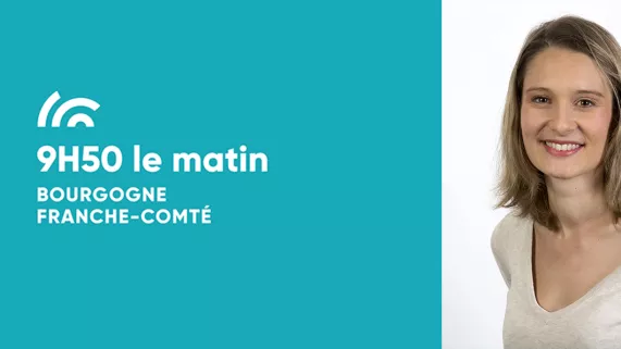 Lise Rigier présente 9h50 le matin sur France 3 Bourgogne Franche-Comté