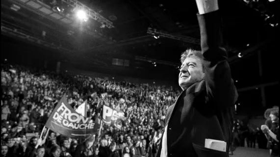 © Stéphane Burlot / Studio Hans Lucas MELENCHON