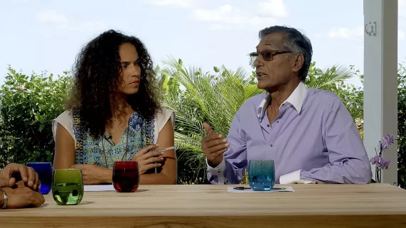 Malika Roux & Docteur José Périanin