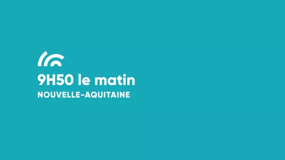 Logo 9h50 le matin Nouvelle Aquitaine Logo 9h50 le matin Nouvelle Aquitaine