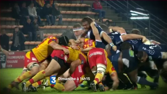 rugby pro d2  équipes Perpignan -Agen