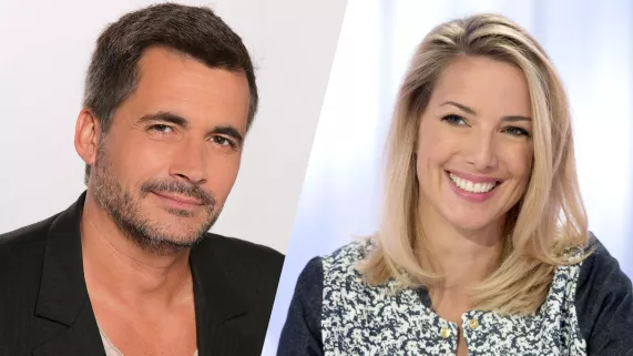 Portrait d'Olivier Minne et de Sidonie Bonnec pour le nouveau jeu Tout le monde a son mot à dire
