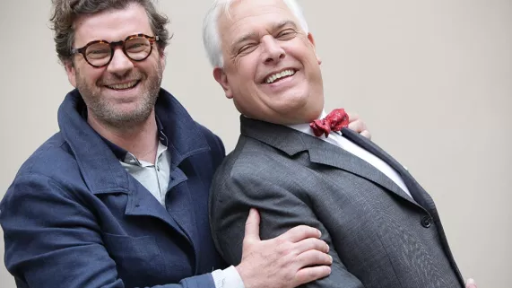 Yvan Hallouin et Frédérick Gersal 