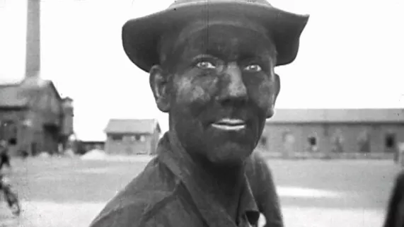 La bataille du charbon Mineur de l'après-guerre