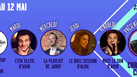 Programmation Monte le son "Spéciale Eurovision" du lundi 8 au samedi 13 mai Programmation Monte le son "Spéciale Eurovision" du lundi 8 au samedi 13 mai