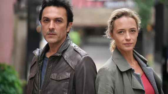 Olivier Struk et Hélène Fougerolles