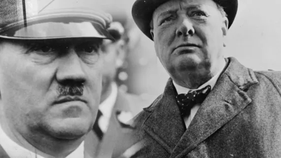 Hitler Churchill
