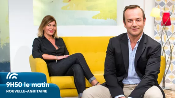Christophe Zirnhelt et Delphine Roux sur le plateau de 9h50 le Matin