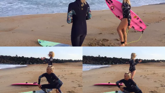 Bandes de surfeuses Bandes de surfeuses